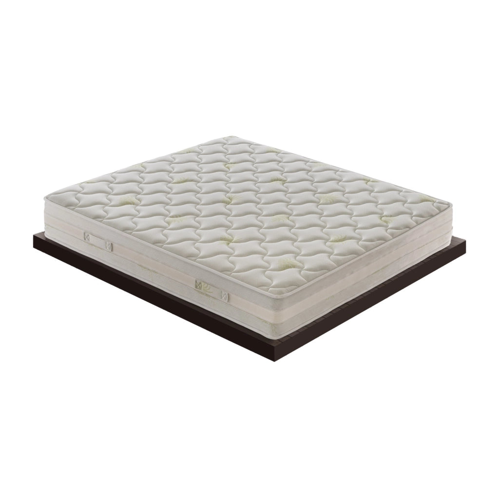 Materasso Piazza e Mezza 120x190 in Memory Foam 9 Zone differenziate - alto 25 cm - Rivestimento all'aloe