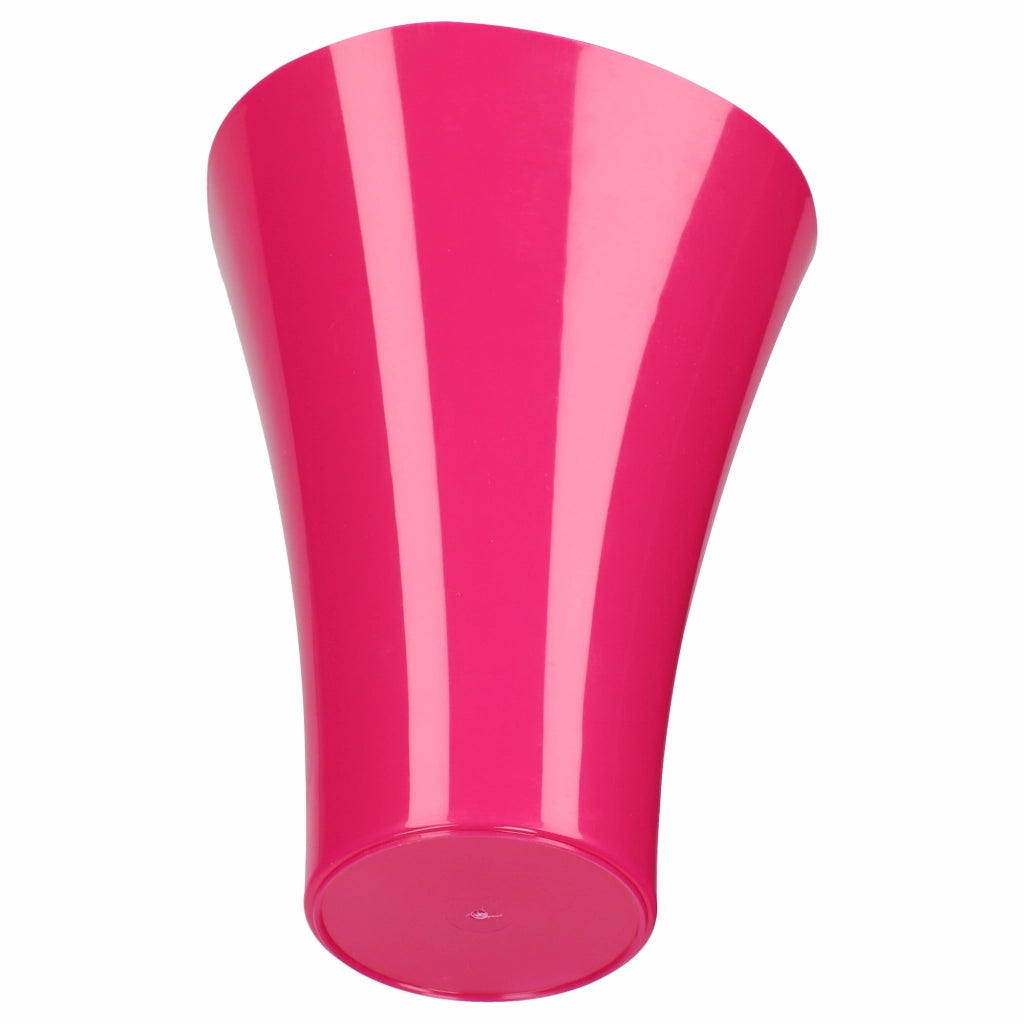 KADAX Copertura per vaso da fiori e piante, supporto per fiori in plastica rosa, 16,5 cm