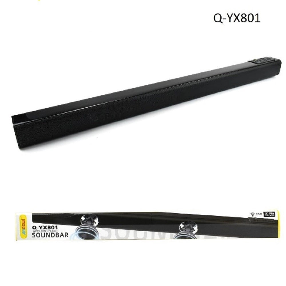 Trade Shop - Soundbar Barra Audio Bluetooth Wireless 5wx2 Ricaricabile Telecomando Q-yx801 -