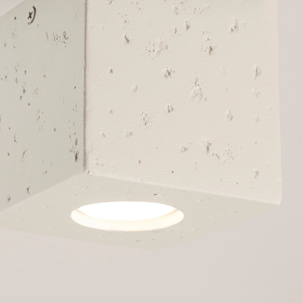 Lampada da soffitto QUAD cemento beige