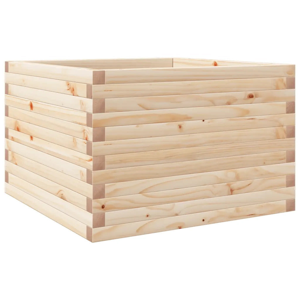 vidaXL Fioriera da Giardino 70x70x45,5 cm in Legno Massello di Pino
