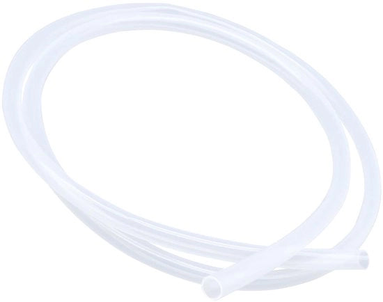 Tubo di Silicone - Flessibile Tubo di Silicone - Transparente - Per Acqua e Aria - 1 Metro - Adatto per Acquario e Cucina