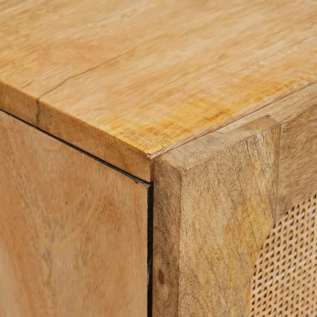 Credenza-Buffet-Armadio da cucina Marrone 60 x 33,5 x 100 cm Legno di mango massello