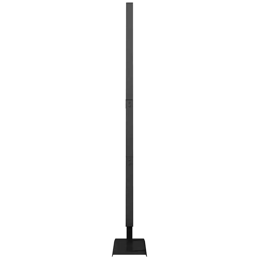 Albero di Natale in metallo con supporto Nero 180 cm Acciaio 42019173