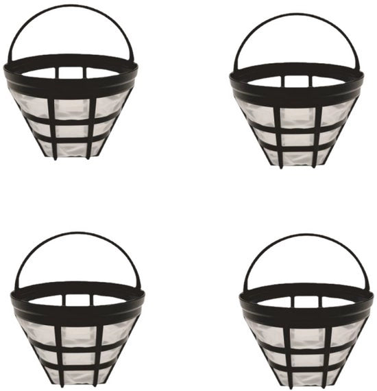 Filtro per caffè con maniglia, compatibile con Philips koffiemachine HD7751, 7753, 7762, 7761, 7747, 7757 e altri modelli, (4 pezzi)