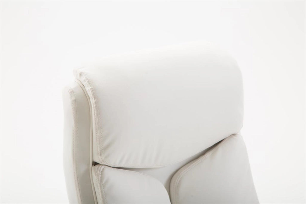 Sedia ufficio VAUD XL in similpelle bianco