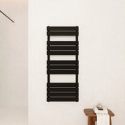 Termoarredo idraulico 1200x500 nero opaco interasse 450 | Andromeda
