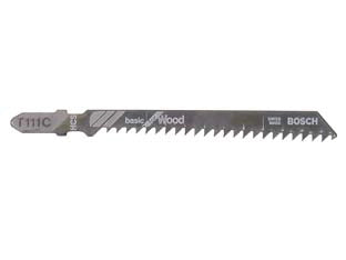 LAMA PER SEGHETTO ALTERNATIVO PER LEGNO (T111C)- - lama mm.75, blister da pz.5 - 1 blister BOSCH