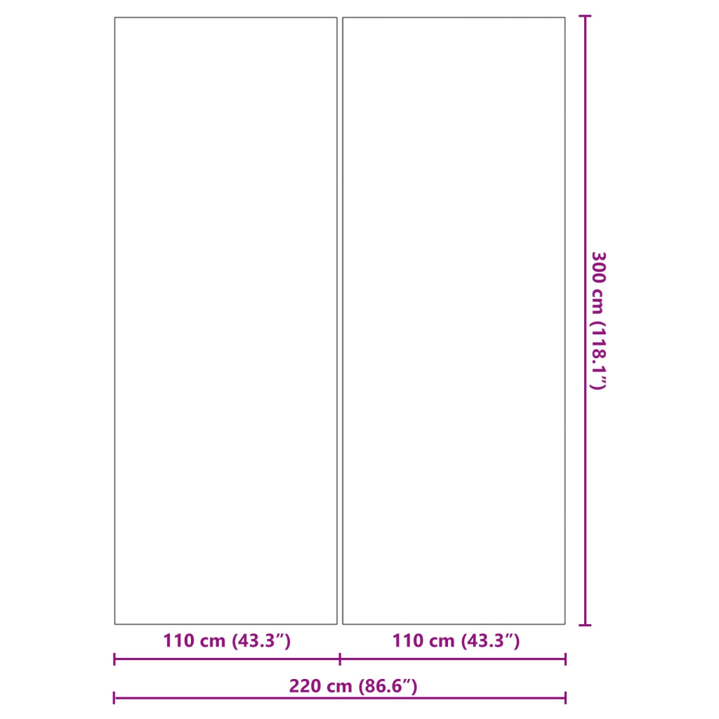 Copertura Piscina Rettangolare Nera PVC 300 x 220 cm Durevole
