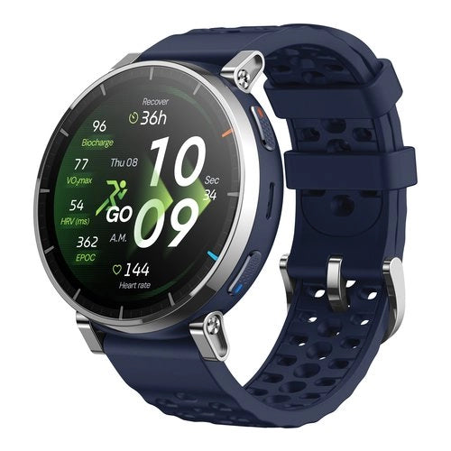 Amazfit w2558gl2n smartwatch e orologio sportivo 3,35 cm (1.32") amoled digitale 466 x 466 pixel touch screen argento gps (satellitare) - 6972596109815