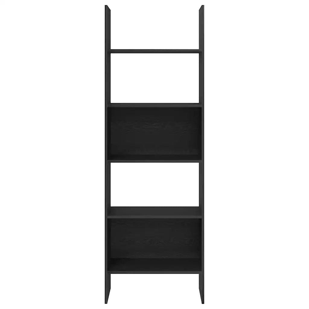 Armadio per Libri Rovere Nero 60 x 35 x 180 cm 875023