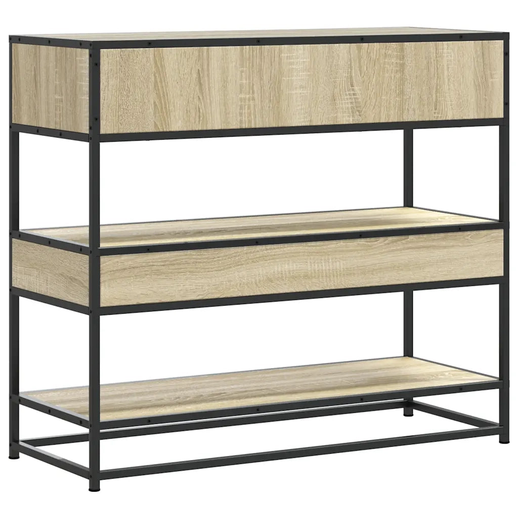 Tavolo Consolle | Tavolo d'Ingresso Rovere Sonoma 90x35x80 cm in Legno Multistrato