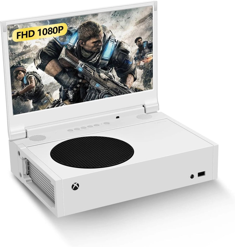 12,5” Monitor per Xbox Series S, Monitor Portatile FHD 1080P per Xbox Series S, Schermo IPS per Xbox Series S con Doppi Altoparlanti, HDMI, HDR, FreeSync, Modalità Gioco