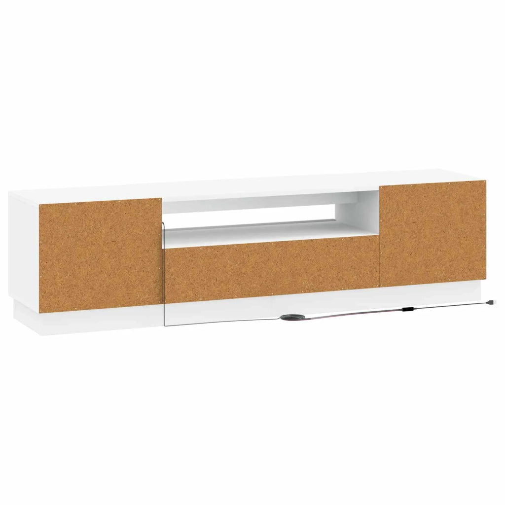 Mobile TV LED Bianco Legno ingegnerizzato 897785