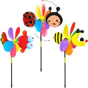 Set di 3 Ventirotre Colorati per Bambini e Animali - 55 cm - Adatto per Terrazza, Balcone e Giardino