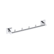 Gancio doccia BETA 5 ganci in ottone cromato 39,5cm x 5,5cm x 7cm