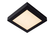 Plafoniera LED Lucide Brice quadrata 22cm 22W 3000K