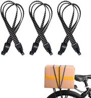 Set di 3 cinture da bagagliazzo per motocicli, cinture da bagagliazzo 3 in 1, cinture elastiche da bagagliazzo, cinture da bagagliazzo adattabili, compatibili con zaini, motocicli e accessori da viaggio.