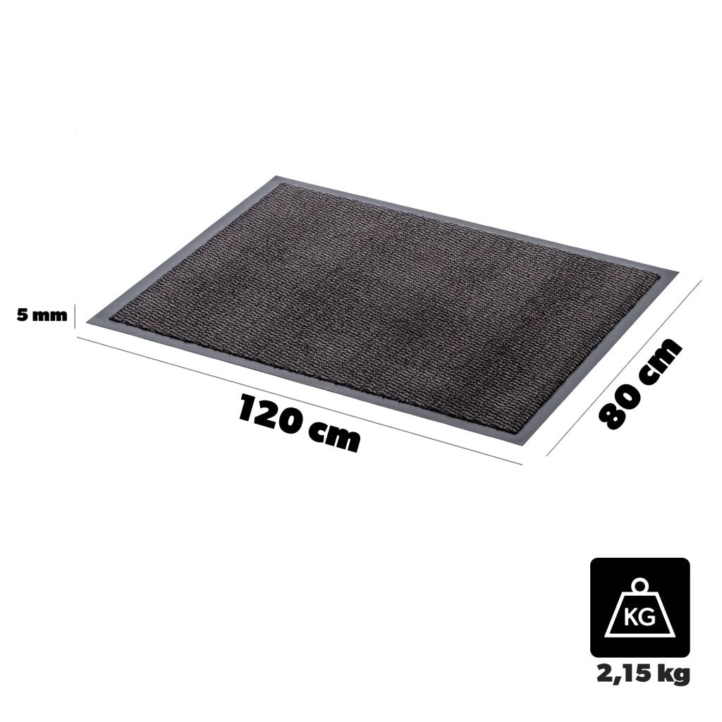 Zerbino d'ingresso KADAX, tappetino per scarpe, universale, 120x80 cm, assorbente