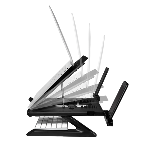 Supporto per Notebook e Tablet 10-15.6'' Ergonomico Nero
