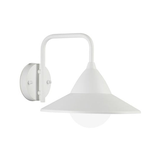 Applique Lato Basso Contemporanea Yukon Alluminio E Metallo Bianco 20W Led Cct3