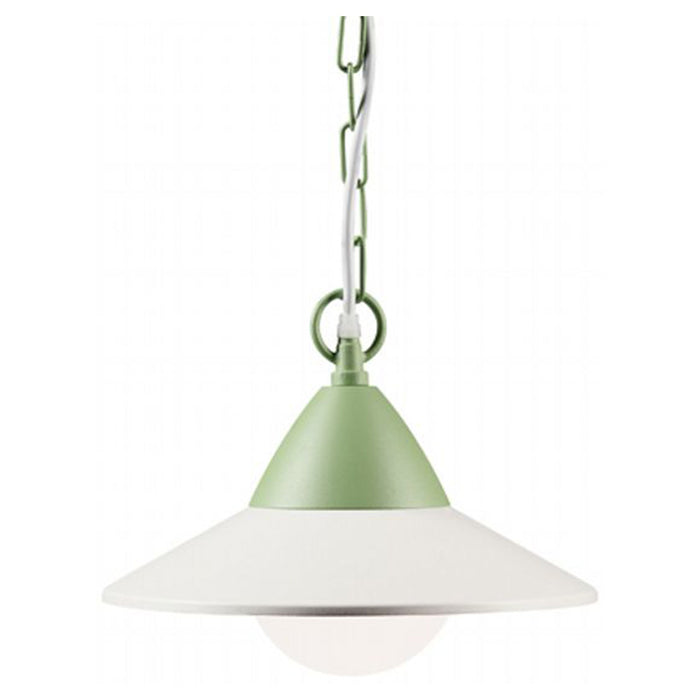 Sospensione Contemporanea Yukon Alluminio Metallo Nero E Arancio 20W Led Cct3