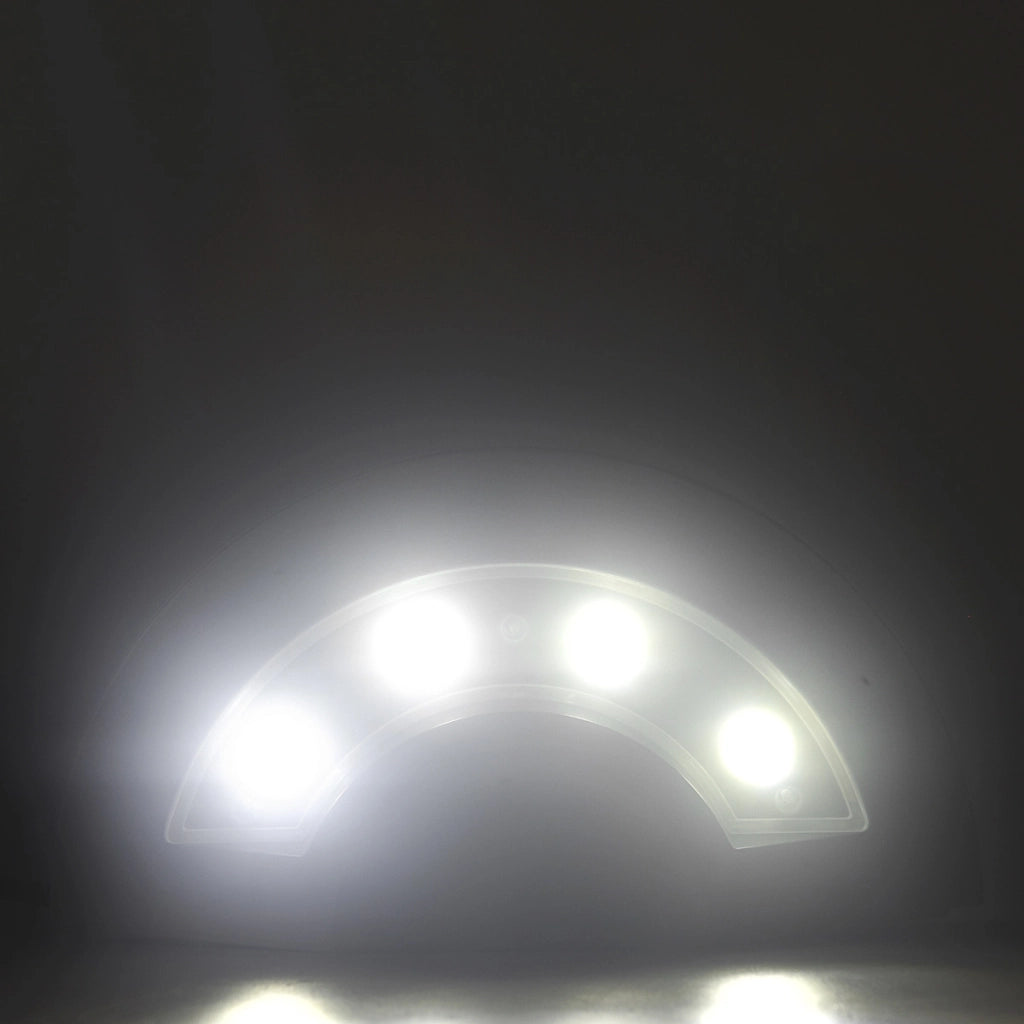 APPLIQUE LED STONDATA BIANCA 4W LUCE FREDDA 6500K° - ILLUMINAZIONE DA INTERNO ED ESTERNO DESIGN MODERNO