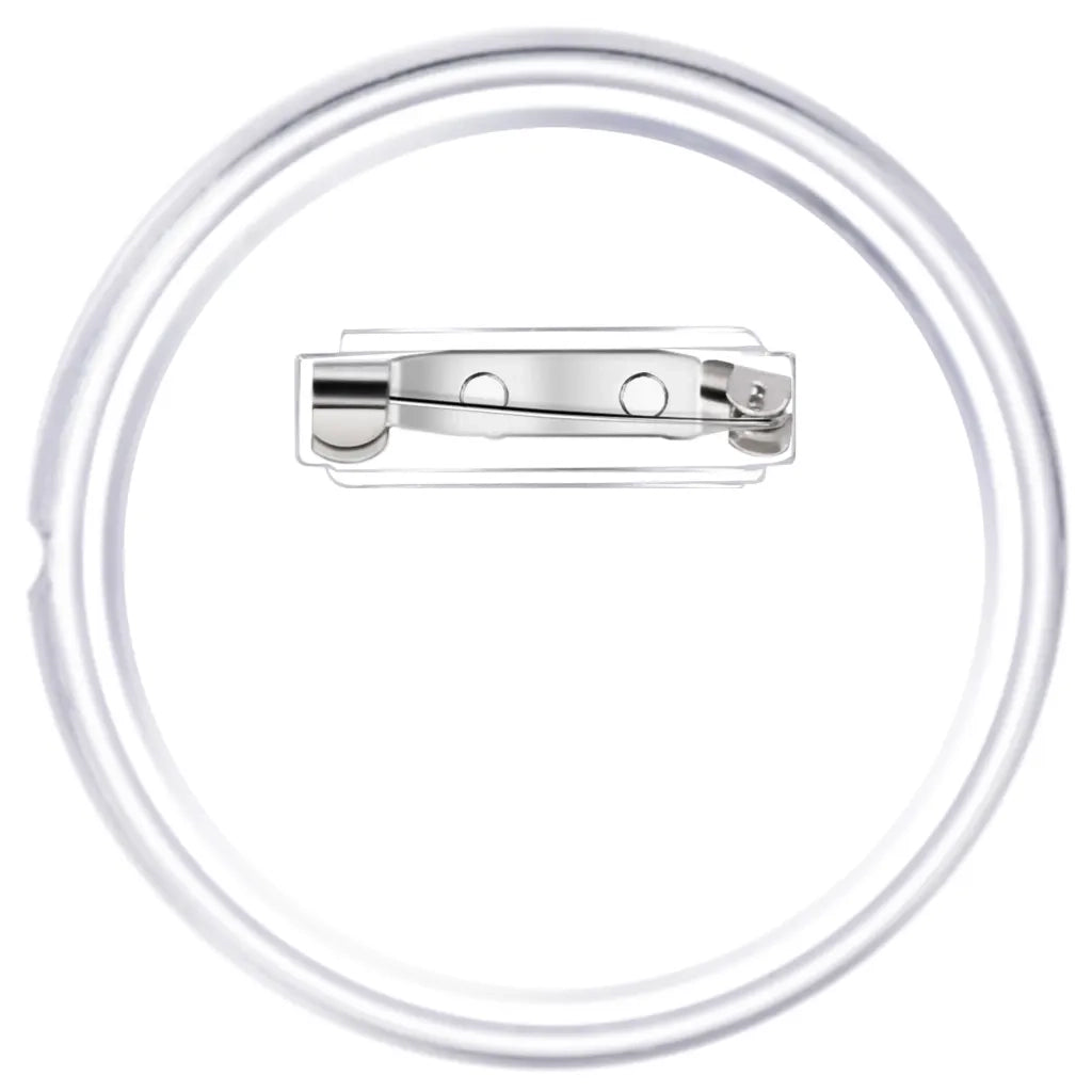 Bottoni per Badge con Spilla 100 Set in Acrilico 58 mm CFW9059050