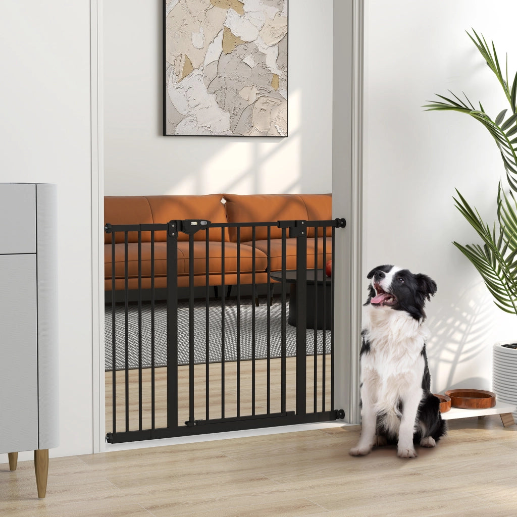 Cancellino per Cani Regolabile ¨C zephmum ¨C Nero, 100 cm