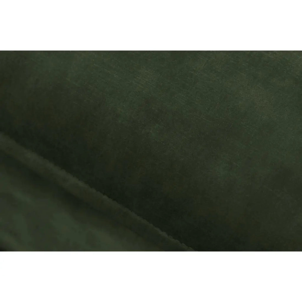 Pouf KALIA – Verde scuro – Velluto – Stile contemporaneo