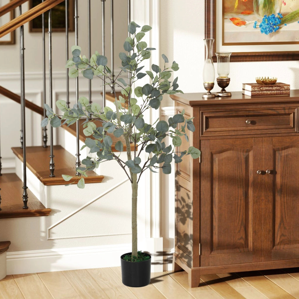 Pianta Artificiale Eucalipto ¨C Xylo ¨C 150 cm con 230 Foglie Verde