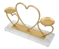 Portacandele Hearts cm cm 30X9X20