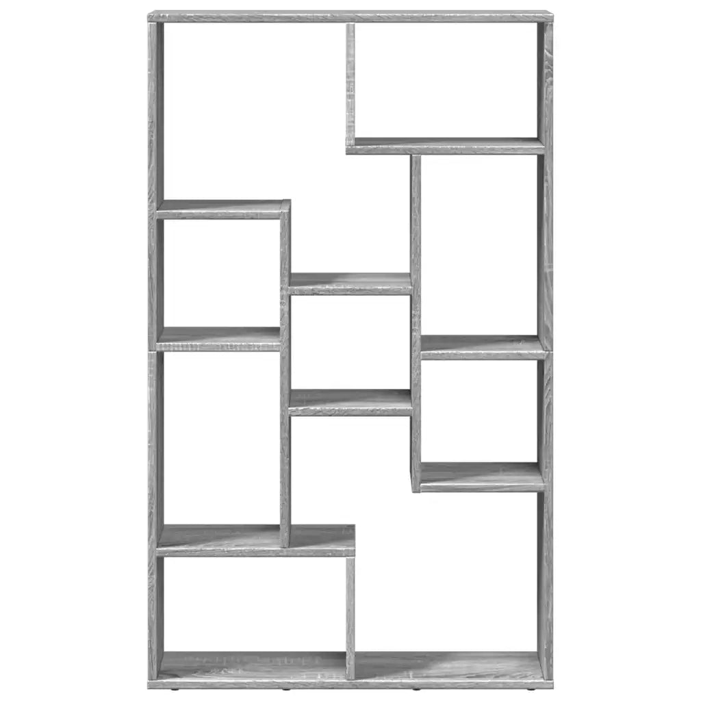 vidaXL Libreria Grigio Sonoma 72x20x120 cm in Truciolato