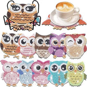 10 pezzi di supporto per Diamond Painting, supporti per tavolo in vetro, set di supporti per Diamond Art Painting con cassetta, per principianti, adulti e bambini