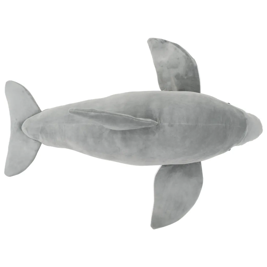 Giocattolo di Peluche Delfino Grigio 80230