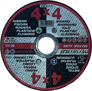 Grandinetti Mole DISCO ABRASIVO PIANO JOLLY (linea 4x4) Ø mm. 115x1,6x22,2 50.00 pz