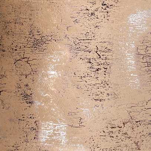 Copri base albero tessuto bronzo tondo cm Ø56xh25