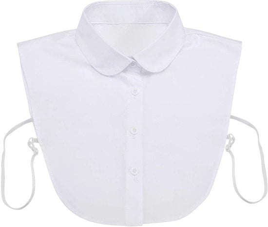 Accessorio per Donne - Falsa Camicia - Manica Fissa - Camicia Finta - 2 Pezzi - Camicia di Tela - Camicia da Mimetizzazione