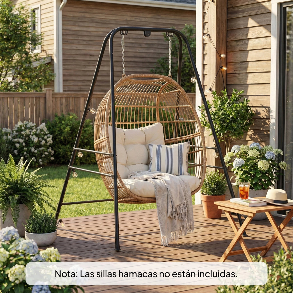 Supporto per Amaca Sospesa 183 cm ¨C zephmum ¨C Acciaio Antracite