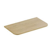 Piano lavabo KORI 80 cm rovere chiaro – Accessorio per mobile sottolavabo