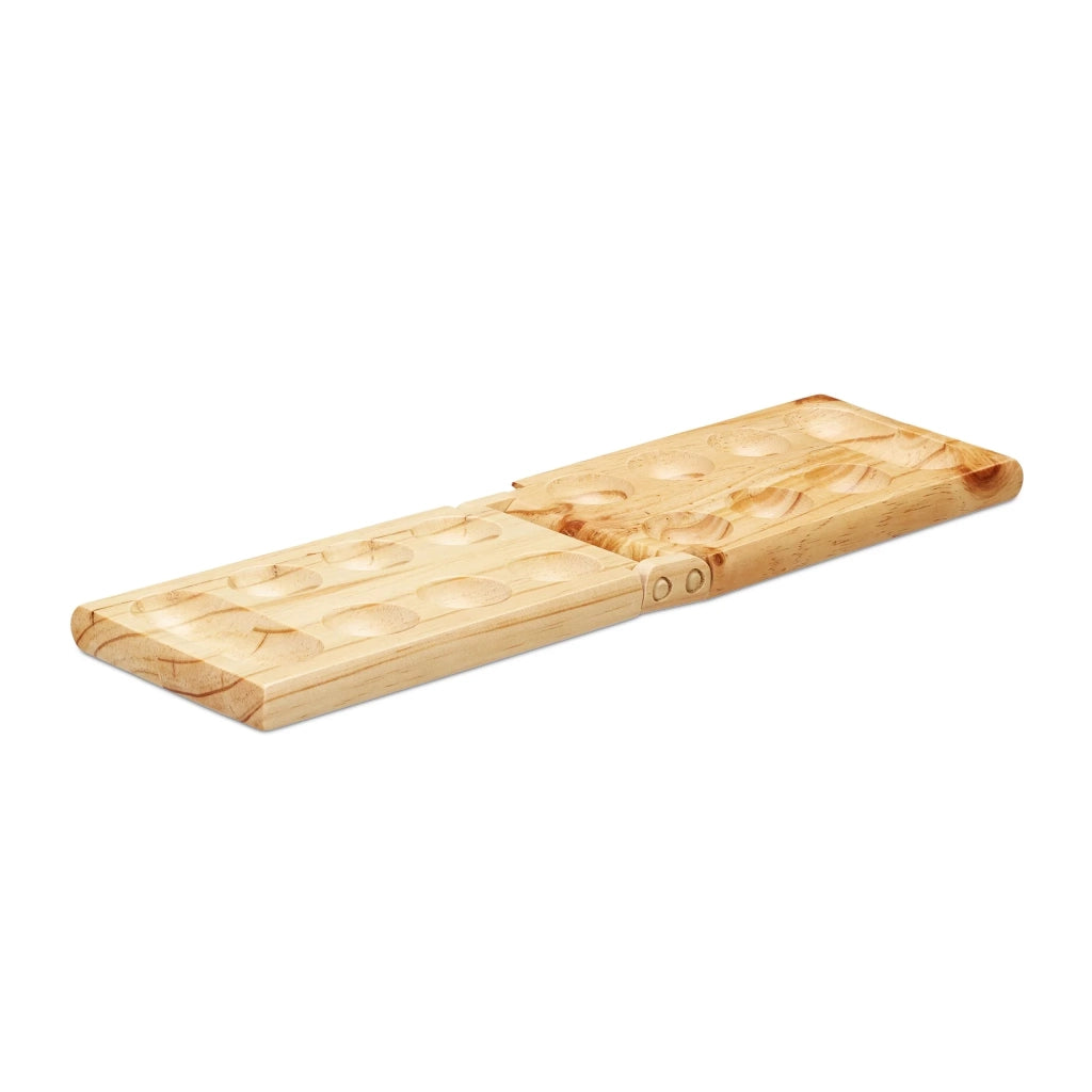 Gioco da tavolo kalaha pieghevole per 2 giocatori dimensioni 2 x 44 x 13 cm atmosfera strategica in legno naturale 13_0004578
