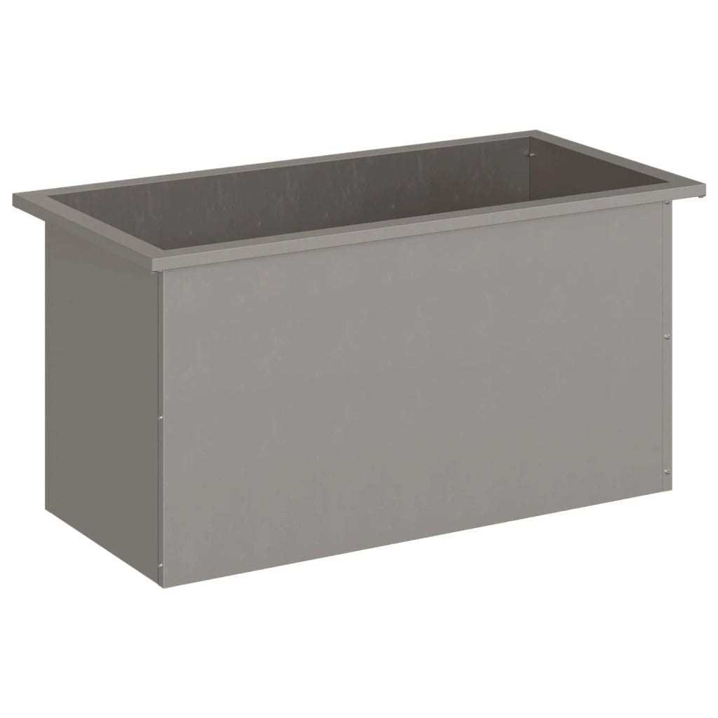 Fioriera da giardino con LED Ruggine 40 x 80 x 40 cm 8008166