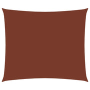 Vela ombreggiante/ombrellone rettangolare 3 x 4,5 m in tessuto oxford color terracotta 02_0009676