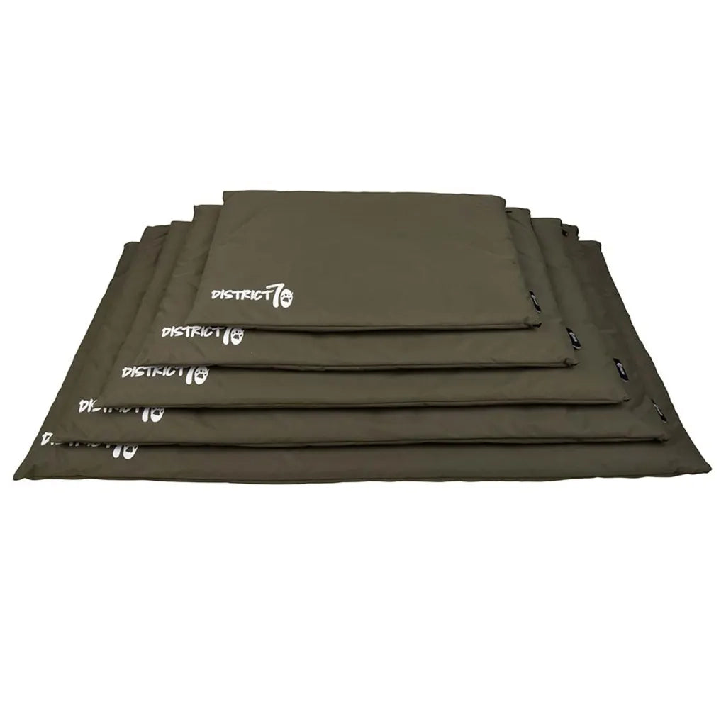 DISTRICT70 Tappetino per Cuccia LODGE Verde Militare XL 433253