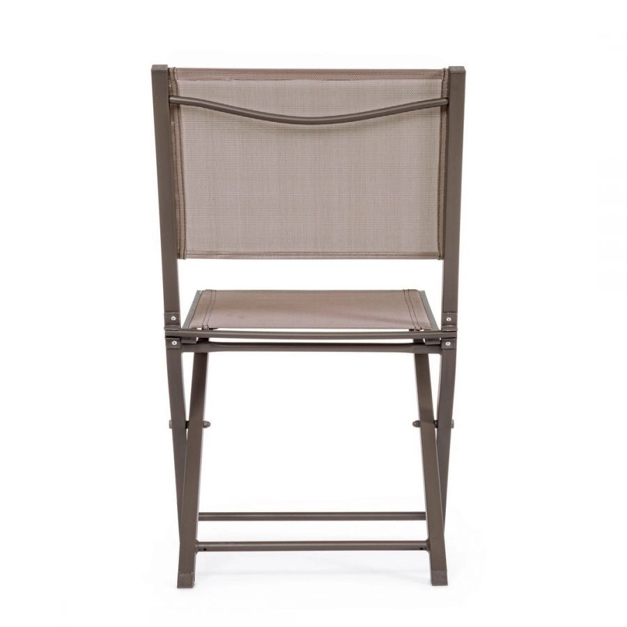 Sedia pieghevole hilde coffee bizzotto da esterno