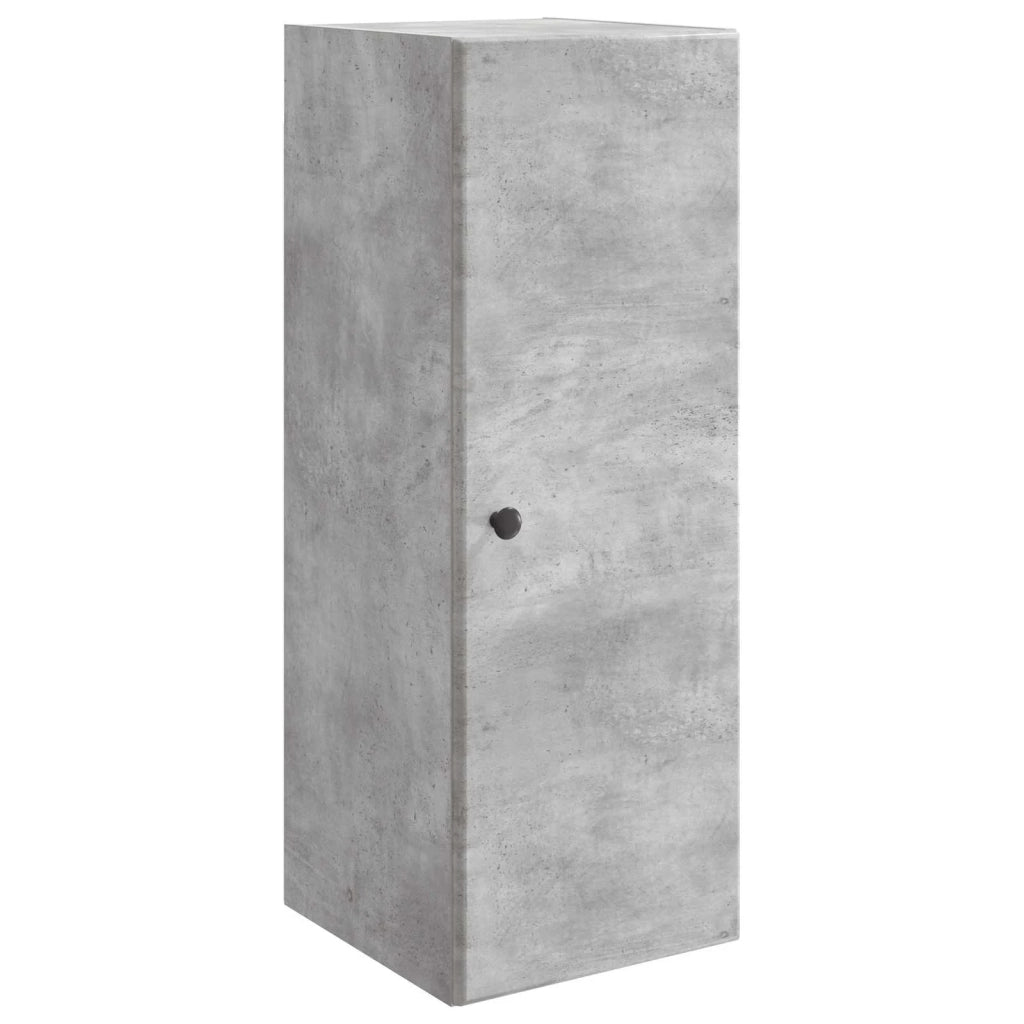 Mobiletto a muro Grigio Cemento 33 x 34,5 x 90 cm 899098