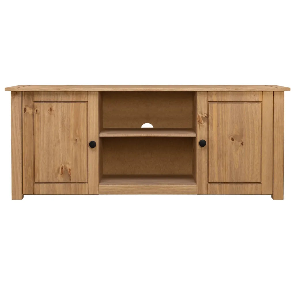 Moble TV 120x40x50 cm in Legno Massello di Pino Panama Range 282670