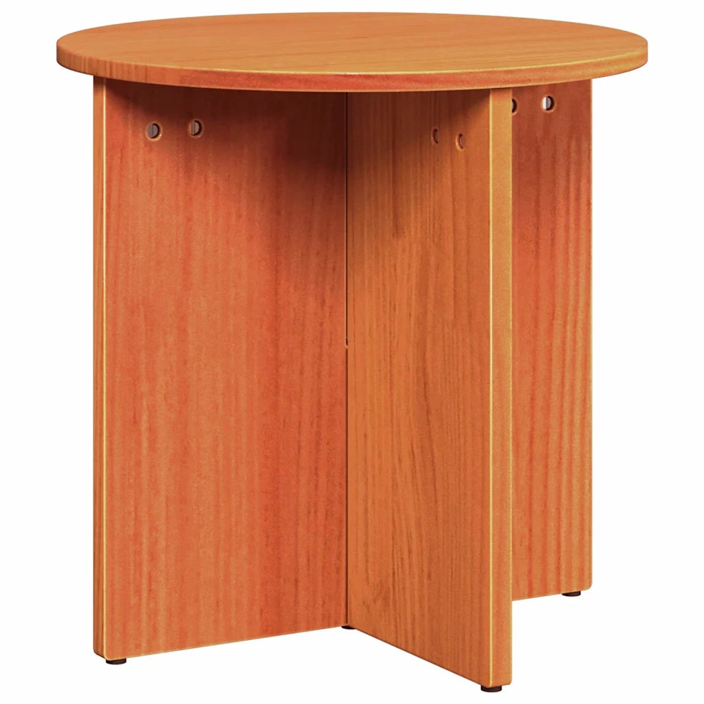 vidaXL Tavolino da salotto 2 pcs Cera marrone 41.5 x 41.5 x 41 cm