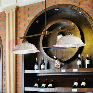 RIPARBELLA Bilancere in Ceramica e Ottone Rustico Country