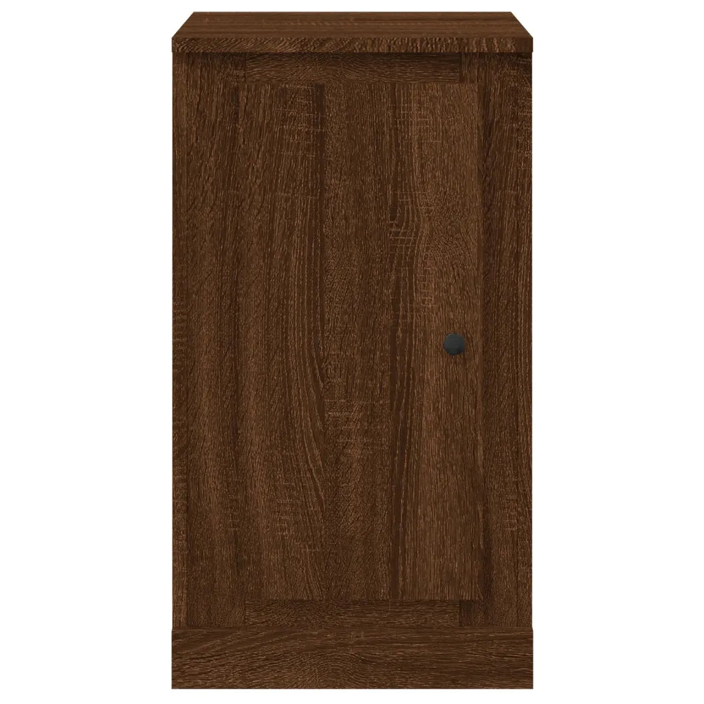 Credenza Rovere Marrone 37,5x35,5x67,5 cm in Legno Multistrato 816214